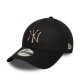 дамска,шапка,всички,шапки,бейзбол,new,era,womens,9forty,adjustable,cap,ny,black,pony