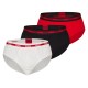 слипове,мъжко,бельо,hugo,3,pack,of,stretch,cotton,briefs,red
