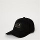 шапка,плажни,шапки,мъжки,шапки,и,ръкавици,armani,exchange,ax,badge,cap,sn61,black,uc001