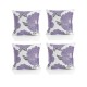 подаръци,и,играчки,alan,symonds,poppy,chenille,cushion,set,of,4,purple