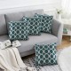 подаръци,и,играчки,alan,symonds,geometric,o,chenille,cushion,set,of,4,teal
