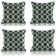 подаръци,и,играчки,alan,symonds,geometric,o,chenille,cushion,set,of,4,green