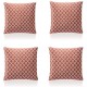 подаръци,и,играчки,alan,symonds,two,tone,geometric,jacquard,cushion,set,of,4,orange