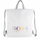 boss,tlove,drawstring,backpack,white