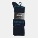 чорапи,мъжки,чорапи,boss,3,pack,rib,stripe,socks,dark,blue,401