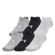 чорапи,дамски,чорапи,лека,атлетика,under,armour,essential,6,pack,no,show,socks,unisex,black,wht,gry