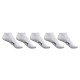 мъжки,чорапи,лека,атлетика,slazenger,5,pack,trainer,socks,mens,white