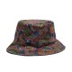 плажни,шапки,pretty,green,men's,paisley,bucket,hat,multi