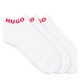чорапи,дамски,чорапи,hugo,pack,logo,cuff,ankle,socks,white