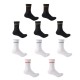 чорапи,мъжки,чорапи,дамски,чорапи,donnay,10,pack,quarter,socks,plus,size,12,bright,asst