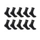 юношески,чорапи,чорапи,за,всеки,ден,всички,чорапи,donnay,10,pack,quarter,socks,junior,black