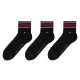 мъжки,чорапи,мъжки,чорапи,tommy,hilfiger,3,pack,sports,quarter,socks,mens,black