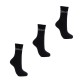 чорапи,чорапи,за,училище,мъжки,чорапи,дамски,чорапи,everlast,3,pack,crew,socks,black