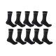 детски,чорапи,мъжки,чорапи,donnay,10,pack,crew,socks,children,black
