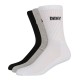 чорапи,мъжки,чорапи,dkny,ribbed,3,pack,socks,blk,wht,grey