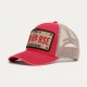 шапка,всички,шапки,christian,rose,washed,iconic,ii,plate,trucker,cap,red,cream,red