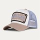 шапка,мъжки,шапки,и,ръкавици,christian,rose,iconic,ii,plate,trucker,cap,sand,white,blue