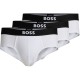 слипове,мъжко,бельо,boss,boss,one,brief,3pk,white,100