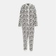 пижама,дамски,пижами,дамски,облекла,размер,linea,leopard,print,fleece,onesie,women,multi