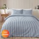 спално,бельо,и,комплекти,catherine,lansfield,stripe,cotton,reversible,duvet,cover,set,blue