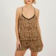 дамска,пижама,дамски,пижами,brave,soul,ladies,leopard,print,pyjama,set,leopard,print