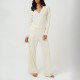 дамска,пижама,дамски,пижами,brave,soul,ladies,soft,touch,button,pyjama,set,butter,yellow