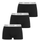 боксерки,мъжко,бельо,calvin,klein,pack,low,rise,trunks,black