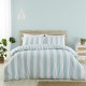 спално,бельо,и,комплекти,catherine,lansfield,stripe,reversible,duvet,cover,set,seafoam,blue