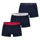 боксерки,мъжко,бельо,tommy,hilfiger,3,pack,signature,boxer,shorts,red,wht,nvy,0w3