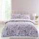 спално,бельо,и,комплекти,catherine,lansfield,floral,reversible,duvet,cover,set,lilac