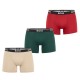 боксерки,мъжко,бельо,boss,3,pack,boxer,shorts,red,brn,grn,971