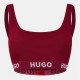 бюстие,аксесоари,на,разпродажба,hugo,sporty,logo,bralette,dark,red