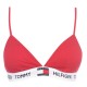 аксесоари,на,разпродажба,tommy,hilfiger,organic,cotton,padded,triangle,bra,tango,red,xcn