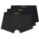 боксерки,аксесоари,на,разпродажба,мъжко,бельо,boss,mens,boss,bodywear,3,pack,trunks,boxers,gold,logo,blk,navy,grey
