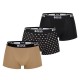 боксерки,мъжко,бельо,boss,bodywear,3,pack,power,boxer,shorts,aop,brn,blk,962