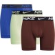 мъжки,боксерки,мъжко,лятно,бельо,мъжко,бельо,nike,3,pack,dri,fit,boxer,shorts,mens,volt,royal,burg