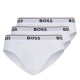 слипове,аксесоари,на,разпродажба,мъжко,бельо,boss,men's,3,pack,briefs,white,100