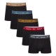боксерки,мъжко,бельо,reebok,mens,5,pack,trunks,hancock,black