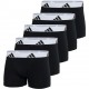 боксерки,мъжко,бельо,adidas,trunk,5pk,black