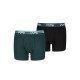 боксерки,детско,бельо,puma,kids,script,logo,2,pack,cotton,boxers,green,black