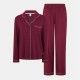 пижама,дамски,пижами,chelsea,peers,modal,button,up,pyjama,set,burgundy