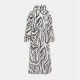 дамски,пижами,biba,biba,cosy,maxi,robe,ladies,grey,zebra