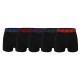 боксерки,мъжко,лятно,бельо,giorgio,mens,essential,5,pack,trunks,black,multi