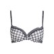 дамско,бельо,tommy,hilfiger,lace,demi,print,gingham