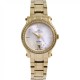 часовник,бижутерия,continental,continental,crystaline,watch,gold,and,silver