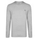тениска,мъжки,тениски,polo,ralph,lauren,long,sleeve,crew,neck,jersey,t,shirt,heather,grey
