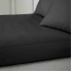 спално,бельо,и,комплекти,bianca,400,thread,count,cotton,sateen,fitted,sheet,black