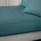 спално,бельо,и,комплекти,bianca,400,thread,count,cotton,sateen,fitted,sheet,teal