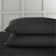 спално,бельо,и,комплекти,bianca,400,tc,cotton,sateen,standard,pillowcase,pair,black