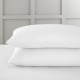 bianca,400,tc,cotton,sateen,standard,pillowcase,pair,white